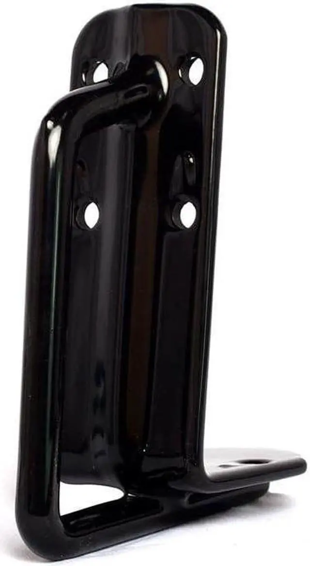 Alt view image 4 of 5 - Vantech Galvanized Adjustable Ladder Stopper Coated w/Rubber (Aluminum Channels) Black