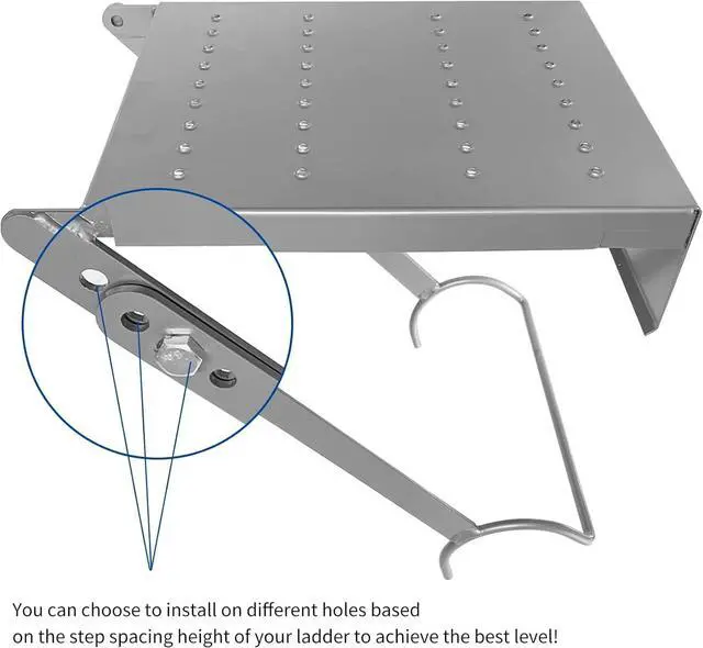 Alt view image 3 of 7 - Ladder Work Platform & Stand System Accessories Withstand