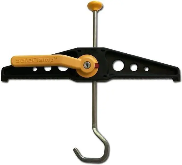 Alt view image 5 of 7 - Safeclamp Ladder Rack for Car Roof - Ladder Clamping Straps