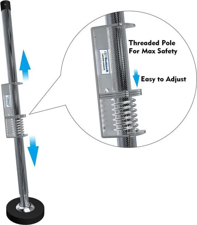 Alt view image 3 of 7 - Ladder Leveler Pair,Ladder Accessories Tools Working on stairs, Adjustable Ladder Leveler Stabilizer for Stable Platform and Ground Level for All Surfaces-Extented Version23"