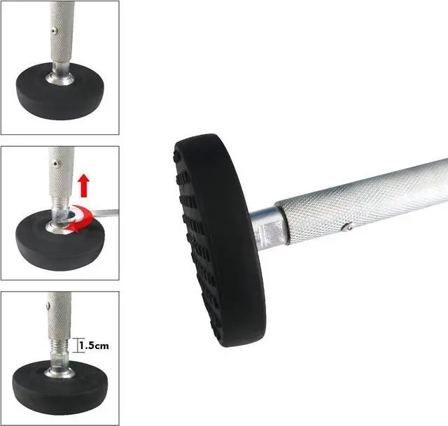 Alt view image 6 of 7 - Ladder Leveler Pair,Ladder Accessories Tools Working on stairs, Adjustable Ladder Leveler Stabilizer for Stable Platform and Ground Level for All Surfaces-Extented Version23"