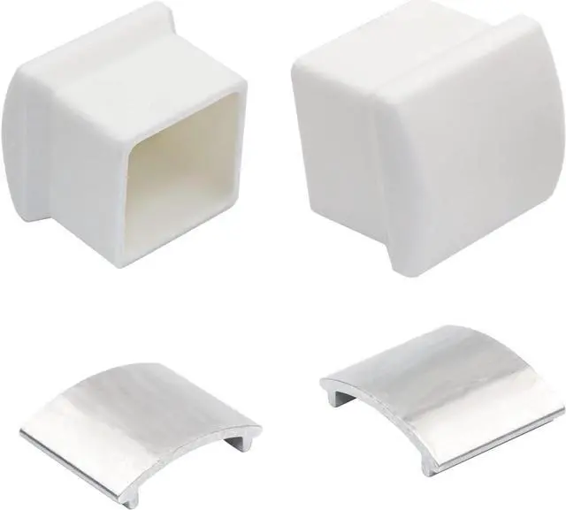 Alt view image 2 of 6 - AC36-2 Rubber Tips End Caps fits Extension Ladder Standoff for Werner Model Standoff/Stabilizer AC78 & AC76-8 Pack