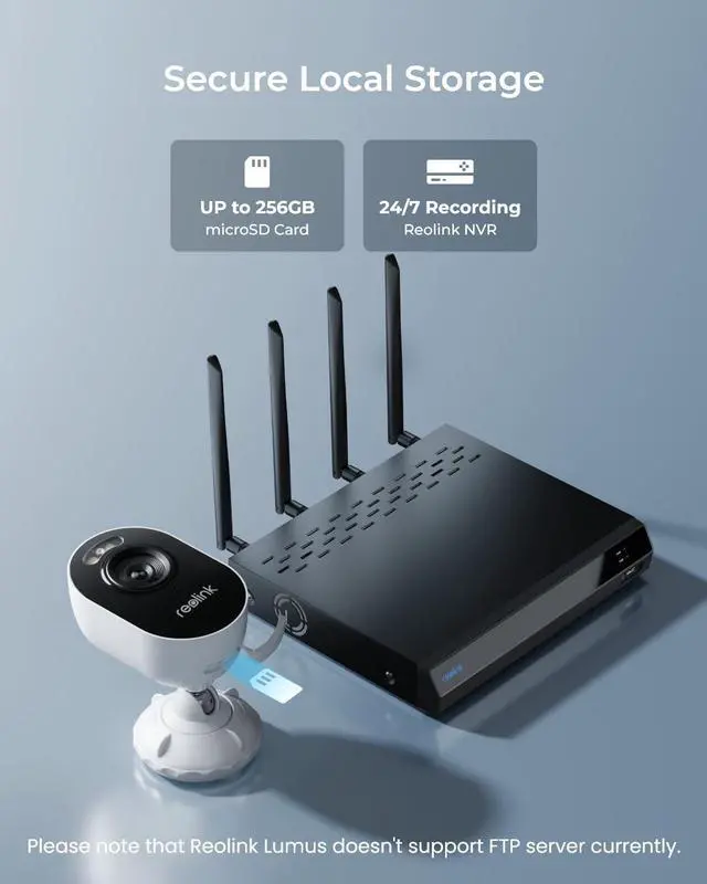 Alt view image 7 of 7 - REOLINK Wireless Outdoor Security Camera Lumus 2K, Upgraded 4MP Spotlight Color Night Vision, 2.4/5GHz Dual-Band WiFi Plug in Camera, Smart Person/Vehicle/Animal Detection, Two-Way Talk, Local Storage