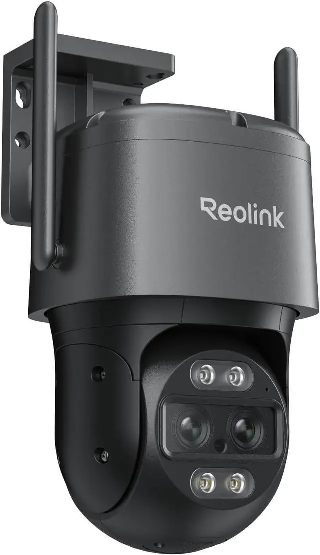 Main image of REOLINK 4K Wired WiFi Outdoor Camera, 8MP Dual Lens Security Camera, 360 PTZ Camera Auto Tracking, 2.4/5GHz Wi-Fi Smart Person/Vehicle Detection, 6X Hybrid Zoom, Color Night Vision, TrackMix WiFi