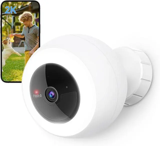 Main image of Noorio B310 Wireless Outdoor Security Camera with 600lm Spotlight, 12600mAh Battery-Powered Solar Camera with 16GB Free Local Storage, 2K Color Night Vision, 2.4GHz WiFi Only