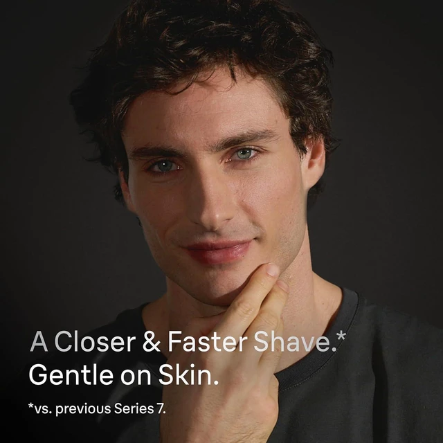 Alt view image 6 of 7 - Braun Series 7 Electric Shaver Replacement Head, Easily Attach Your Shaver Head for a Shave as efficient as Day one, Compatible with New Generation Series 7 Shavers, 74S, Silver
