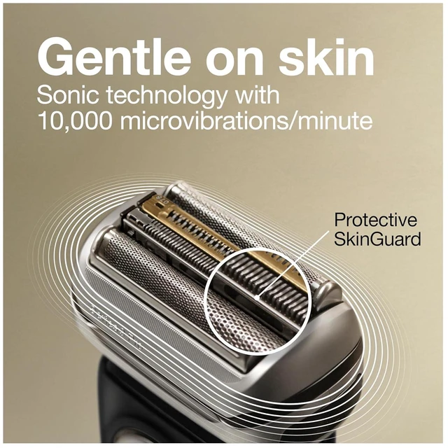 Alt view image 5 of 7 - Braun Series 9 Pro 9460cc Electric Razor, Waterproof Foil Shaver, Wet/Dry Use, ProLift Beard Trimmer, 5-in-1 Cleaning & Charging SmartCare Center