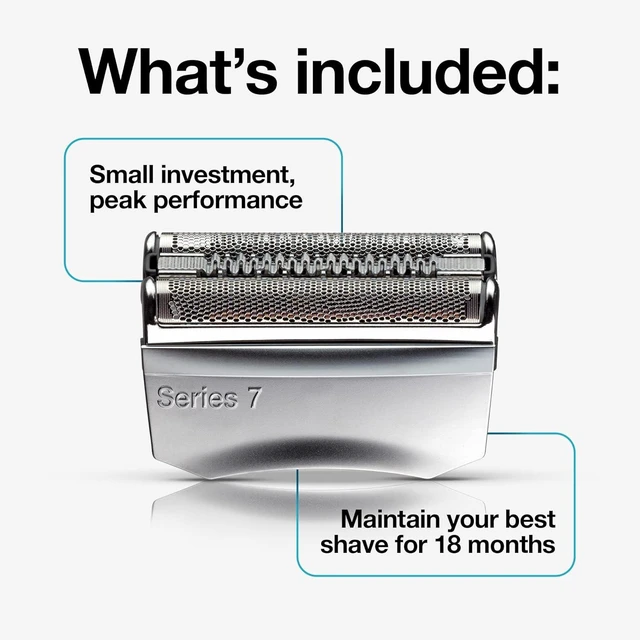 Alt view image 7 of 7 - Braun Series 7 70S Electric Shaver Head Replacement Cassette Silver