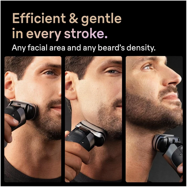 Alt view image 6 of 7 - Braun Electric Razor for Men Series 9 PRO+ Electric Foil Shaver with Precision Trimmer, 6in1 SmartCare Center, Travel Powercase, 9677cc