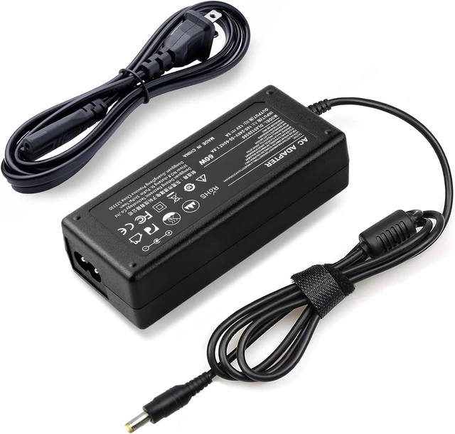 Main image of 12V 5A Power Adapter Compatible with Insignia TV 19 20 24 28 32 LED HDTV NS-32D220NA16, NS-32D420NA16, NS-32D312NA15, NS-24ED310NA15, NS-24D510NA17, NS-24E200NA14, NS-19E310A13, AY060A-ZF122
