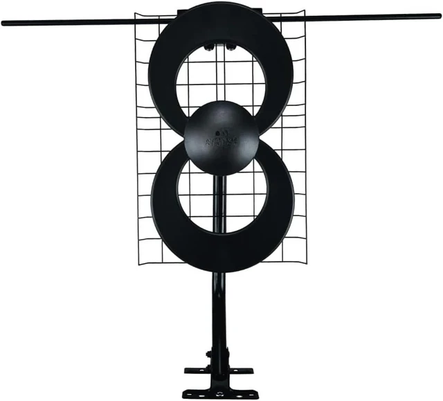 Main image of Antennas Direct ClearStream 2V Indoor Outdoor TV Antenna UHF VHF Multi-Directional, 60+ Mile Range, 4K 8K UHD, NEXTGEN TV w/Reflector, 20-inch Mast