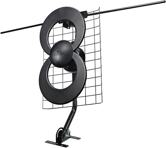 Alt view image 4 of 7 - Antennas Direct ClearStream 2V Indoor Outdoor TV Antenna UHF VHF Multi-Directional, 60+ Mile Range, 4K 8K UHD, NEXTGEN TV w/Reflector, 20-inch Mast