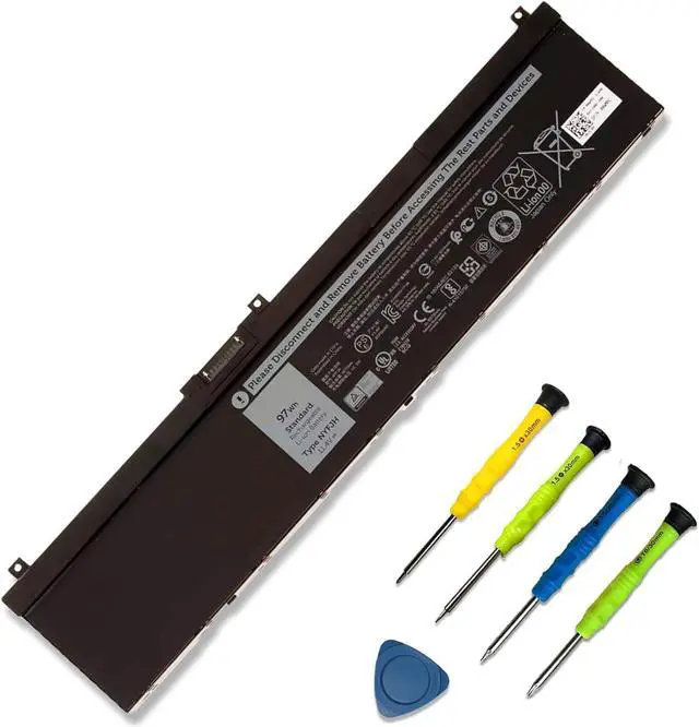 Main image of NYFJH Laptop Battery Replacement for Dell Precision 7530 7730 7540 7740 P74F P74F001 P74F002 P34E P34E001 P34E002 Series Laptop 5TF10 0WMRC GW0K9 0GW0K9 0NYFJH 11.4V 97Wh(Shape-B)