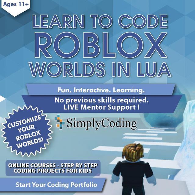 Learn to Code Roblox Worlds in Lua - Computer Programming for Beginners  Roblox Gift Card with Digital Pin Code, Ages 11-18, (PC, Mac, Chromebook  Compatible) 