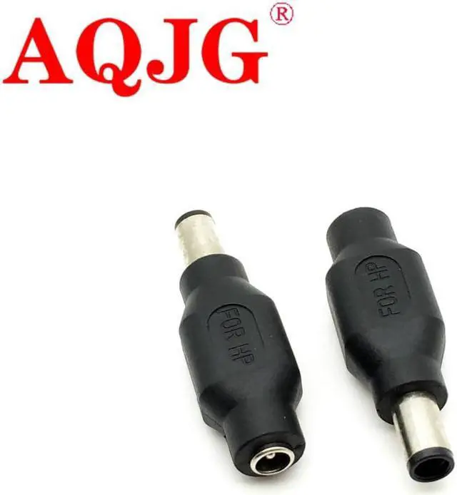 Main image of DC Terminals 5.5 * 2.5mm Compatible 5.5*2.1 mm Female to 7.4*5.0 mm Male for HP Laptop Connector 7.4 5.0 DC Power Adapter