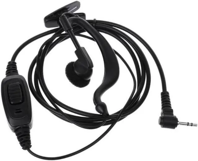 Main image of Alloyseed G Shape 1 pin 2.5mm Jack Earpiece PTT MIC Earphone Headset For Motorola Walkie Talkie Radio