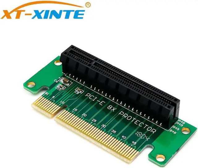 Main image of PCI-E PCI Express 8x 90 Degree Adapter Riser Card For 1U Computer Server PC Converter Expansion Card Components