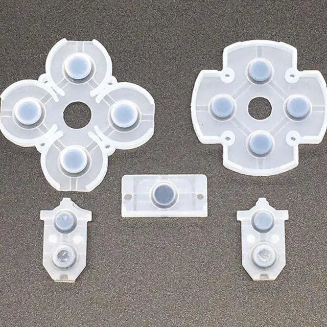 Main image of Genuine Soft Rubber Replacement Silicone Conductive Adhesive Button Pad keypads for Sony PS4 PlayStation DualShocks 4 Controller