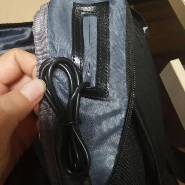 Alt view image 2 of 3 - Fast Charging Sturdy External USB Charging Cable Backpack Accessories for Outdoor