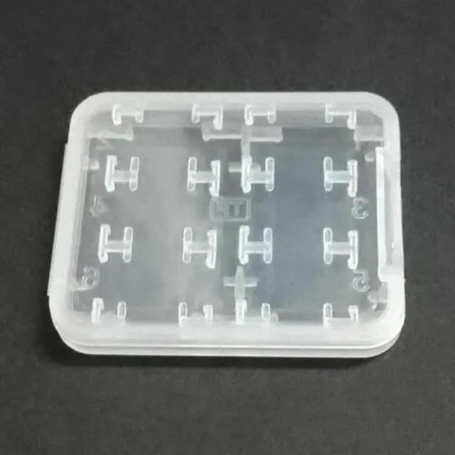 Main image of Multifunctional Memory Card Clear Micro SD TF SDHC MSPD Storage Box Holder Case