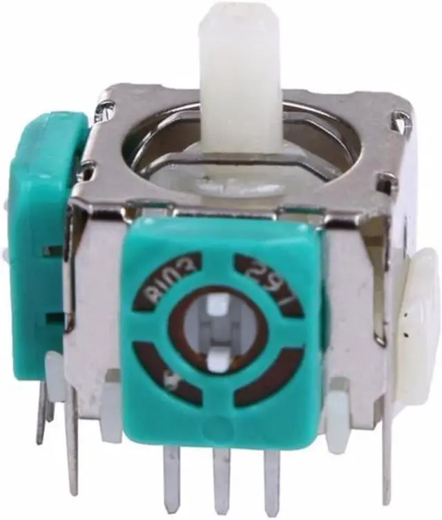 Alt view image 2 of 3 - 2Pcs Replacement part 3D Analog Joystick Thumb Stick Joystick Sensor Module For Nintend Switch NS Pro controller joypad