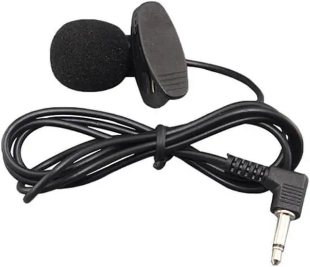 Main image of 3.5mm Hands Free Computer Clip On Mini Lapel Microphone for PC Notebook Laptop Portable Microphone for Teacher