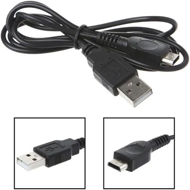 Alt view image 2 of 3 - 1 Pcs USB Power Supply Charger Cable Cord Compatible For Nintendo GBM Game Boy Micro Console 1.2m Long Current limited