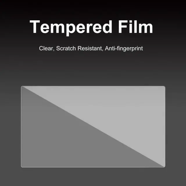 Alt view image 2 of 3 - Durable  Useful Game Console 9H Tempered Glass Film Transparent Game Console Tempered Film Smooth