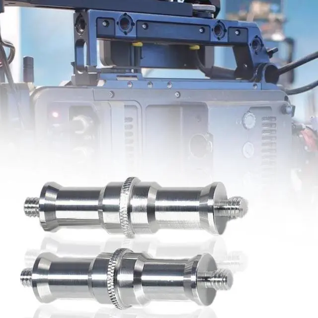Alt view image 2 of 3 - Screw Converter Excellent 3/8 to 1/4 1/4 to 1/4 Camera Screw Tripod Male to Male Screw Converter for Tripod