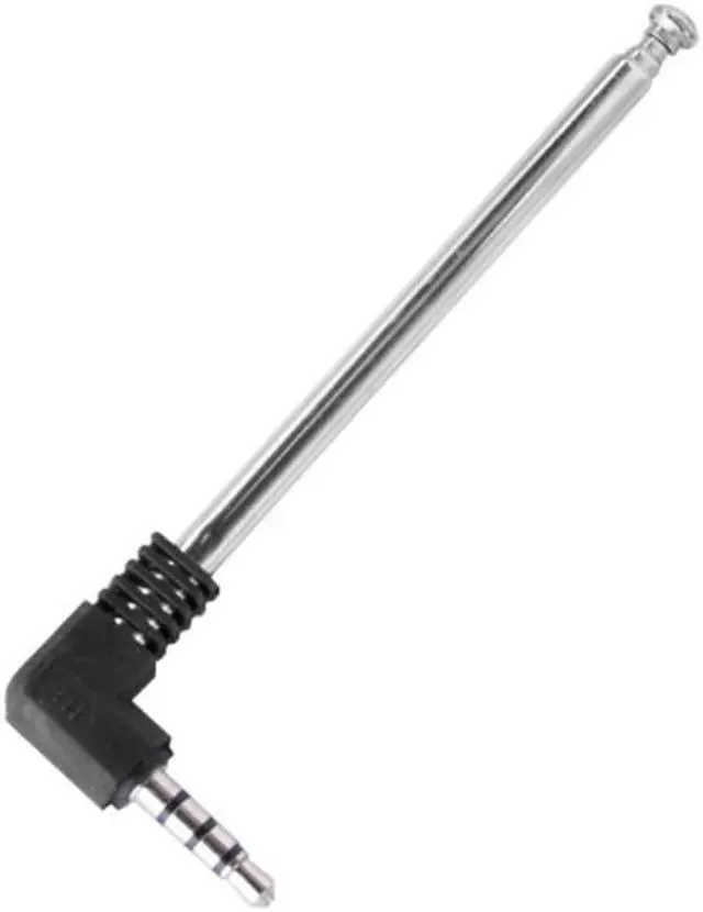 Alt view image 2 of 3 - 3.5mm Radio Receiver Antenna Stainless Steel Multi-Purpose Interface FM Radio