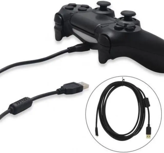 Main image of Long 3 Meter Micro USB Charge Charging Power Cable For PS4 Xbox One Controllers Drop Shipping Games Accessories