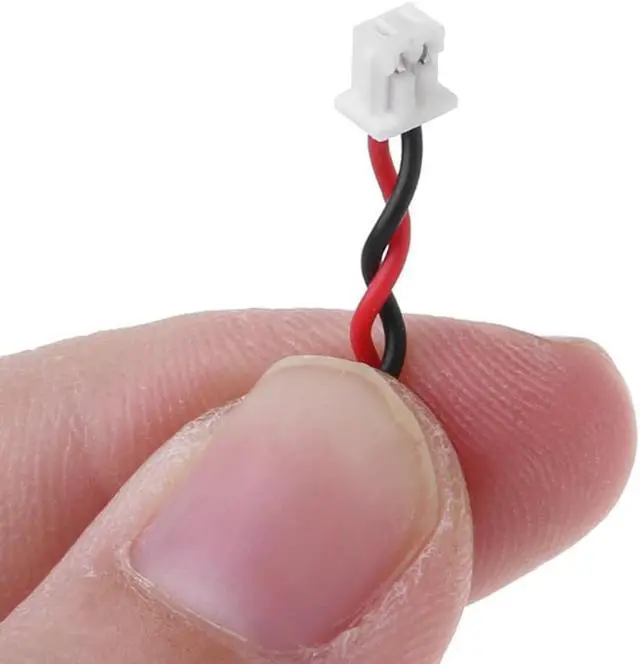 Alt view image 2 of 3 - 5pcs CR2032 2032 Wire 2 pin Laptop Motherboard BIOS CMOS With Wire Disassemble With adhesive