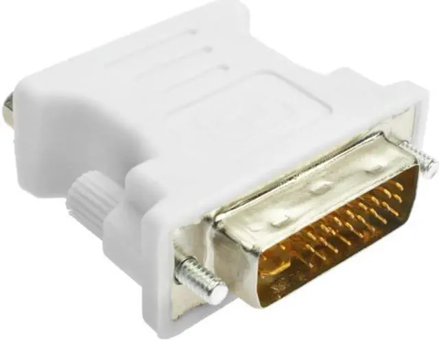Alt view image 3 of 3 - DVI-I Male to VGA /D-Sub/ Female Adapter video adapter DVI to VGA, DVI 29 M SVGA 15 F for Graphics Cards Computer  HDTV Monitor
