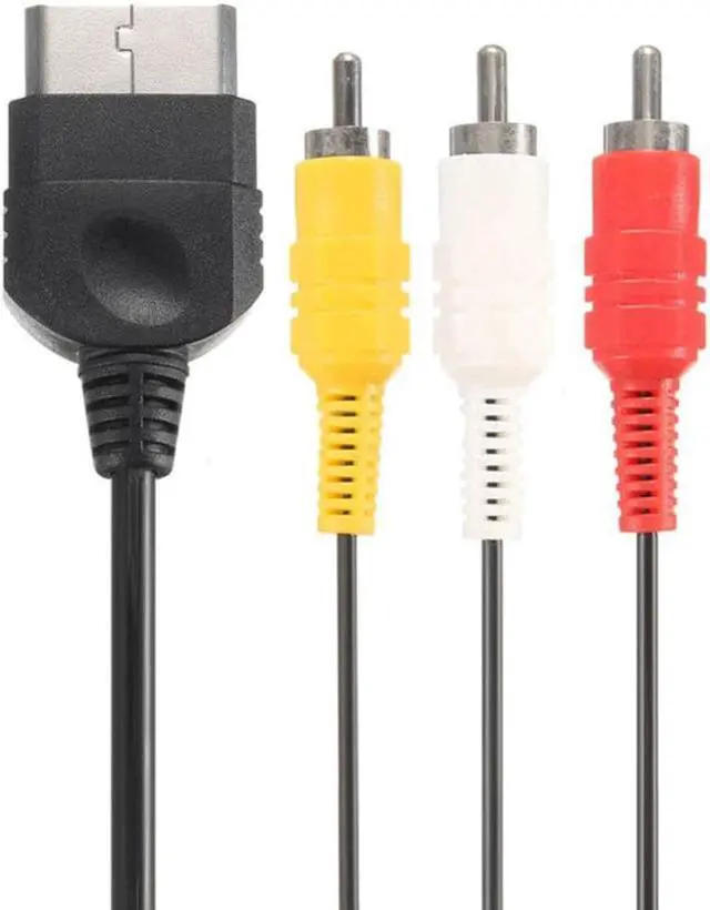 Alt view image 3 of 3 - For Nintendo 64 Audio TV Video Cord AV Cable to RCA for Super For Nintendo For GameCube For N64 For SNES