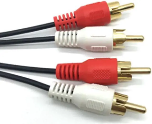 Alt view image 2 of 3 - 3.5mm RCA Female connector jack Stereo Cable Y plug to 2 RCA Male Adapter 3.5 Audio aux Socket connector to Headphone music wire