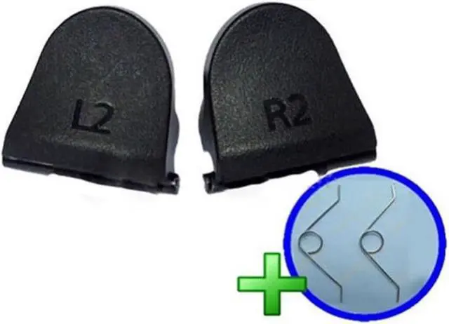 Main image of For Sony Play-Station 4 PS4 Controller L2 R2 Trigger Buttons + Springs Tool Video Game Replacement Parts for Dualshocks