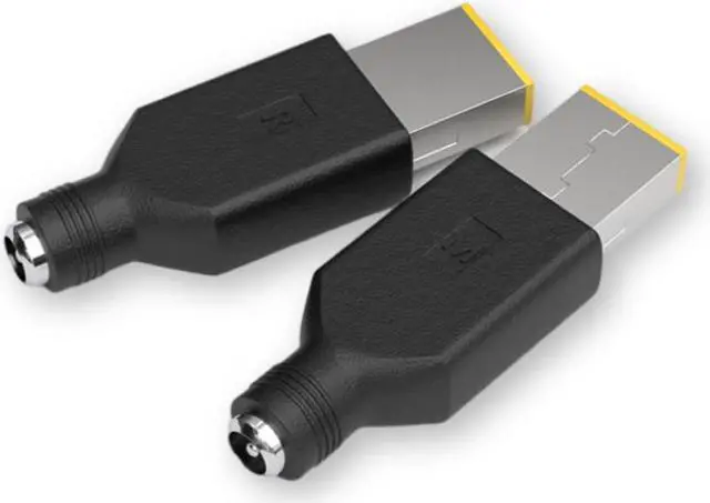 Alt view image 3 of 3 - DC Power Adapter Converter 5.5x2.1mm Female to Square Plug Connector for Lenovo Laptop Notebook PC for ThinkPad Ultrabook X230S