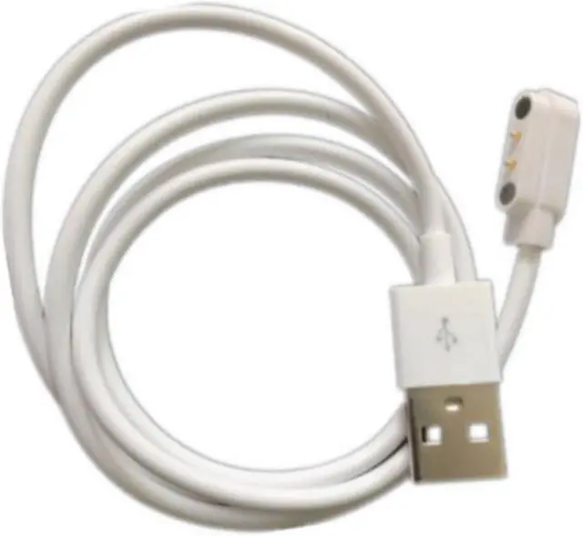 Alt view image 2 of 3 - 2pin Wristbands Charging Line Smart Watch Magnet Suction Charge Cable 2-pin 4mm USB Power Charger Cables Emergency Protection