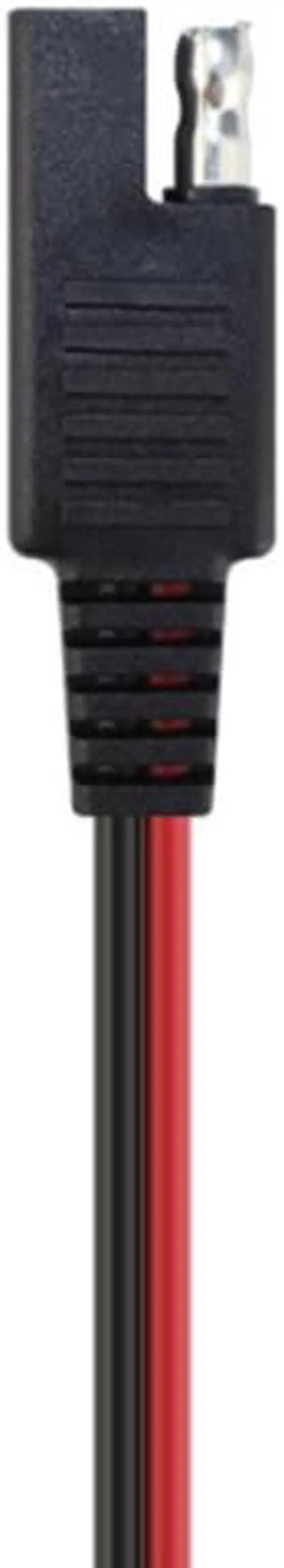Alt view image 2 of 3 - 1pcs 30CM DIY SAE 10A Power Automotive Extension Cable 18AWG 2 Pin with SAE Connector Cable Quick Disconnect