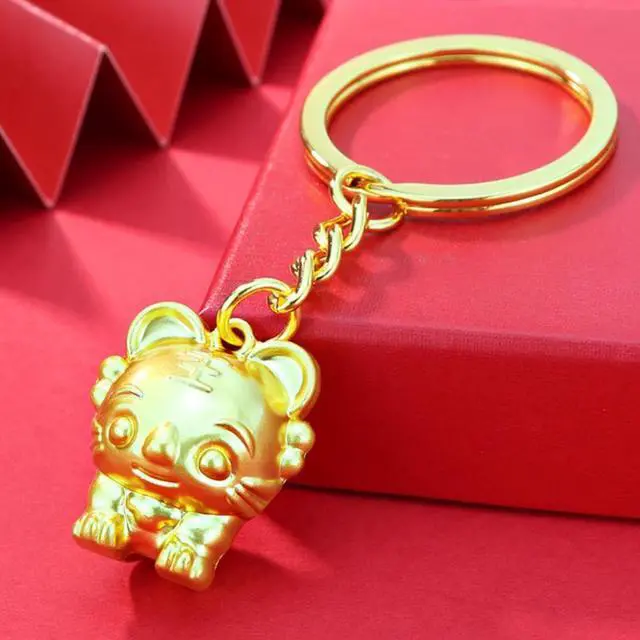 Alt view image 2 of 3 - 2Pcs High-quality Backpack Pendant Non-fading Scentless Gift 2022 Lucky Tiger Phone Pendant