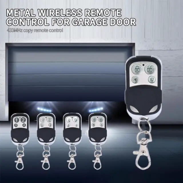 Alt view image 2 of 3 - Universal Garage Door Opener Remote for w/ Replacement for KEY 433Mhz