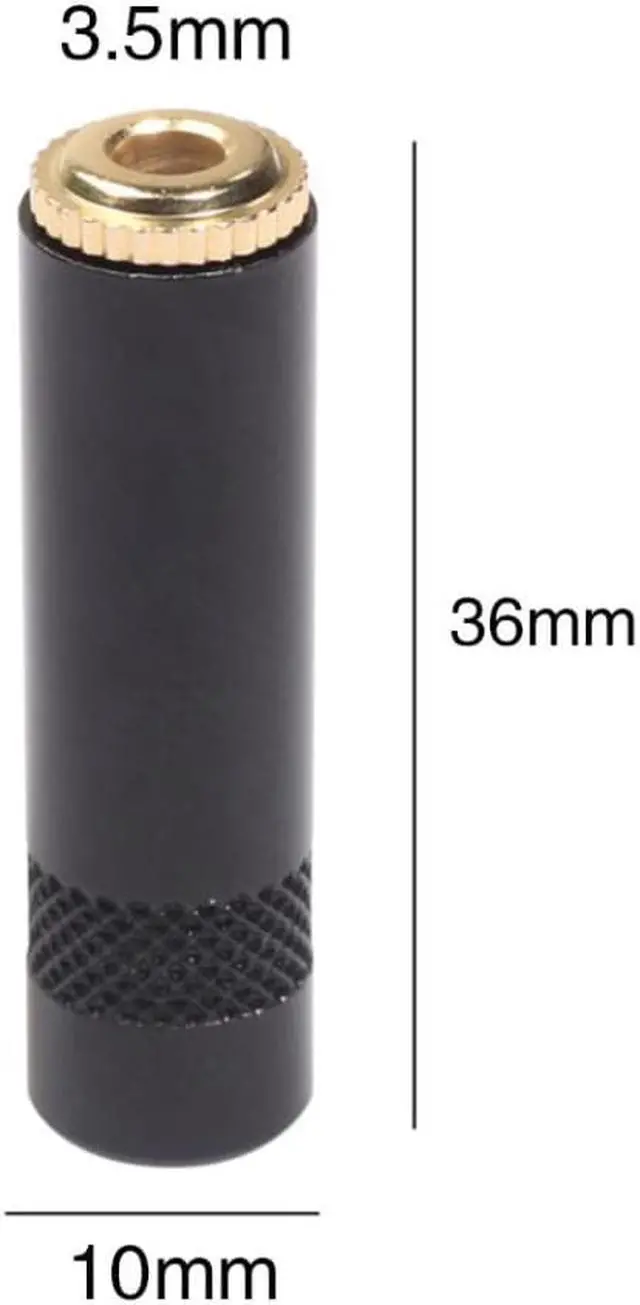 Alt view image 2 of 3 - Upgraded 4 Pole 3.5mm Stereo Female Jack 3.5 Audio Plug for Headphone Earphone Soldering DIY Mini Connector