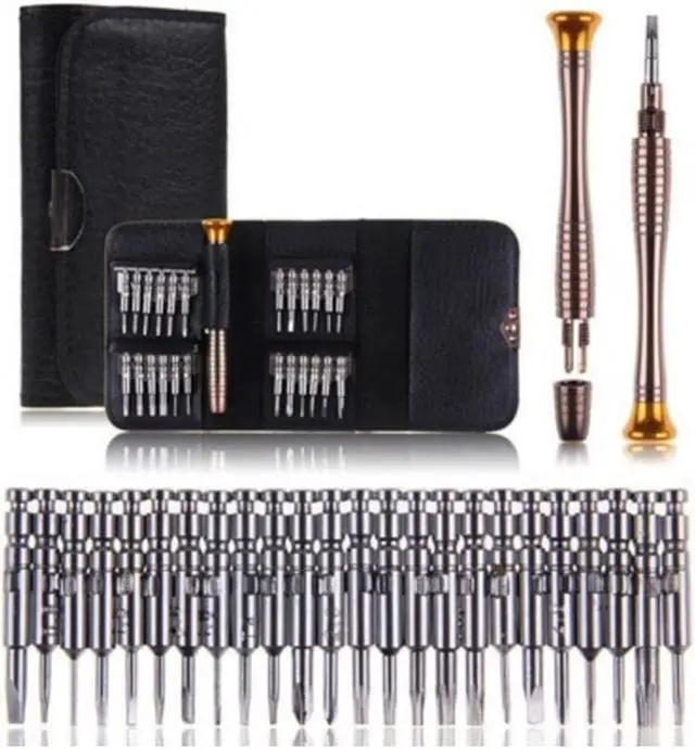 Main image of 25 Pcs Screwdriver Cell Phone Repair Tool Set for Cellphone Precision Torx Cell