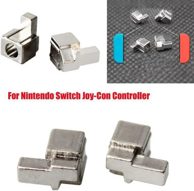 Alt view image 3 of 3 - 2Set L+R Buckle Lock Metal Replacement for Nintendo Switch NS Joy-Con Controller