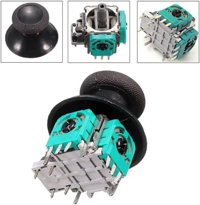 Alt view image 2 of 3 - 8Pcs Joystick 3D Analog Potentiometers Joystick for PS4 Slim Pro XBOX Controller  Cycles Operate Games Accessories