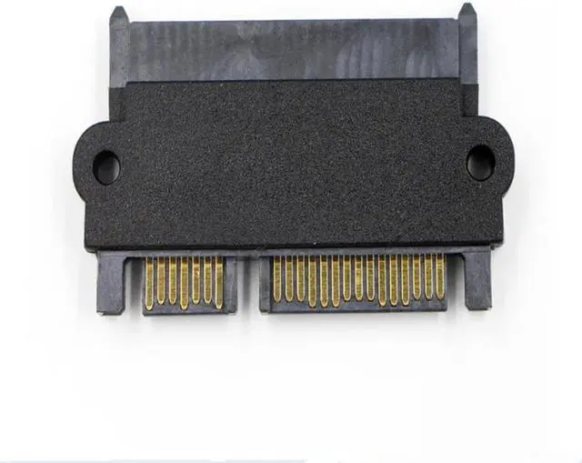 Main image of 5Gbps SFF 8482 SAS to SATA 180 High-speed Degree Angle Computer Adapter Converter Straight Head Durable Portable