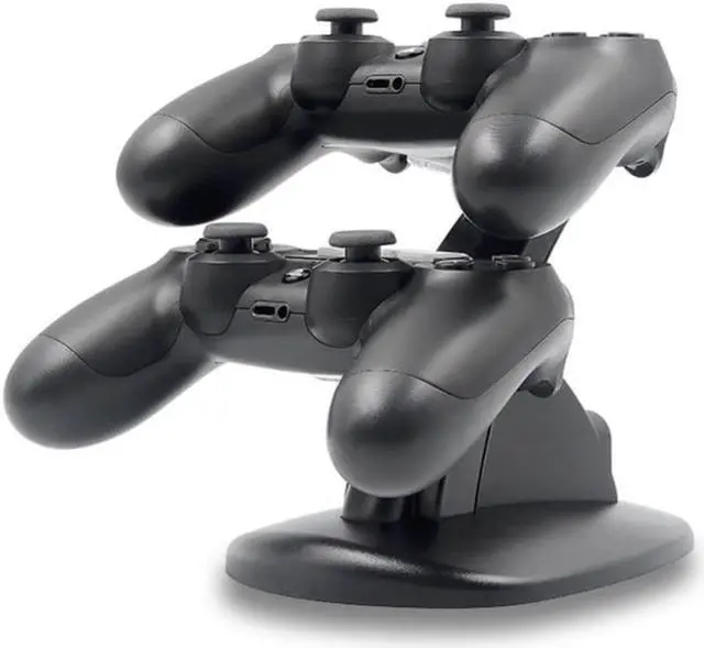 Alt view image 2 of 3 - Controller Charger Dock LED Dual USB PS4 Charging Stand Station Cradle for Sony Playstation 4 PS4 / PS4 Pro /PS4 Slim Controller
