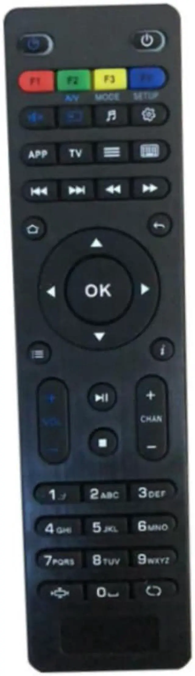 Alt view image 3 of 3 - Remote Control With Learn Function For MAG250 MAG254 MAG255 MAG256 MAG257 MAG270 MAG275 TV Box / IPTV Set Top Box