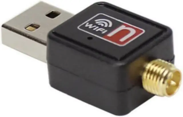 Alt view image 3 of 3 - USB WiFi Adapter Mini Dongle External Wireless LAN Network Card 150Mbps 2.4GHz 802.11n/g/b for PC Computer for Win 7 8