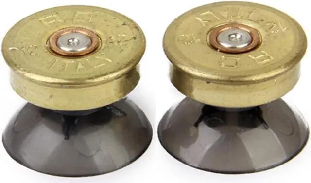 Alt view image 2 of 3 - 2 x Thumbsticks Metal Buttons Set for PlayStation 4 PS4/Xbox One Controller Game Accessories